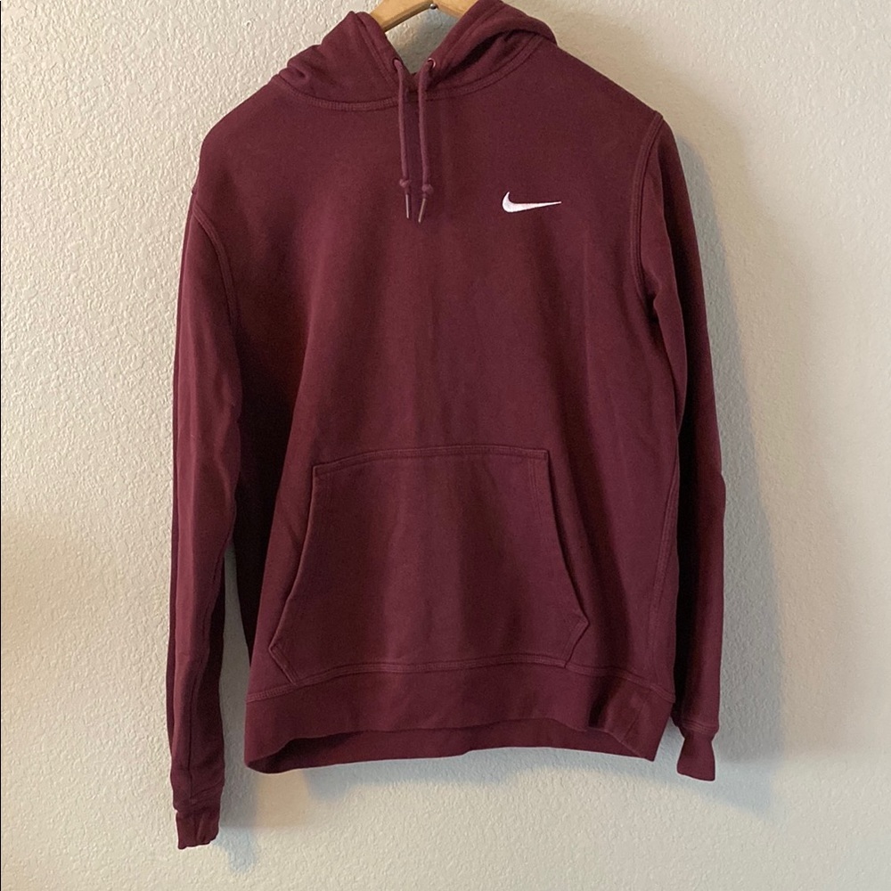 Nike Red Sweatshirt Hoodie Casual